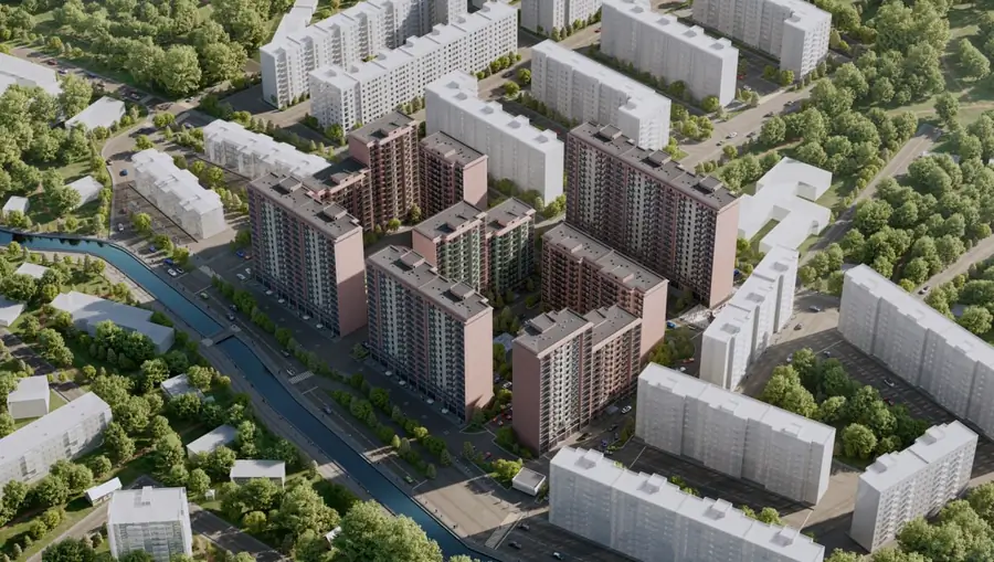 2 xonali kvartira − 40.9 m², 5/16 qavat