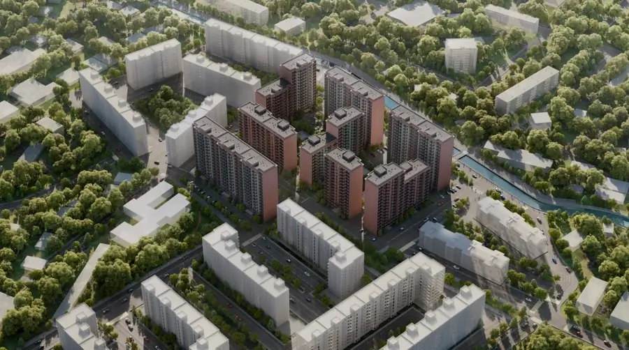 2 xonali kvartira sotiladi − 40.9 m²