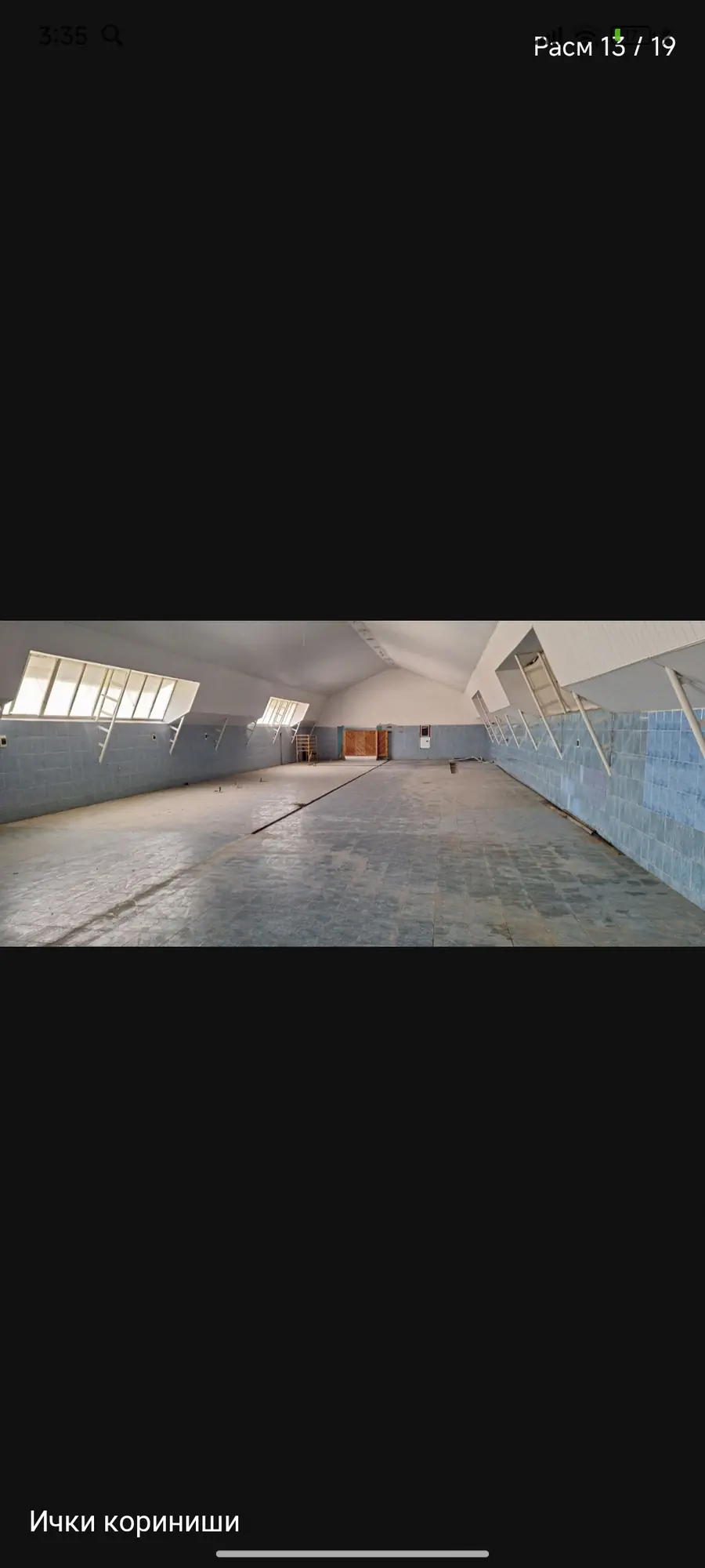 Ishlab chiqarish − 2000 m², 1/1 qavat