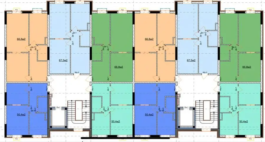 2 xonali kvartira − 51 m², 8/9 qavat