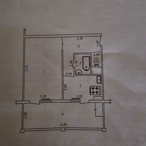 1-комн. квартира, 45 м², Мирзо-Улугбекский район