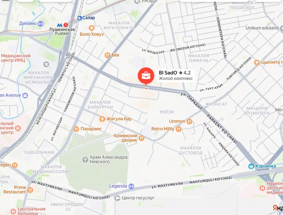 2 xonali kvartira sotiladi − 41.5 m²