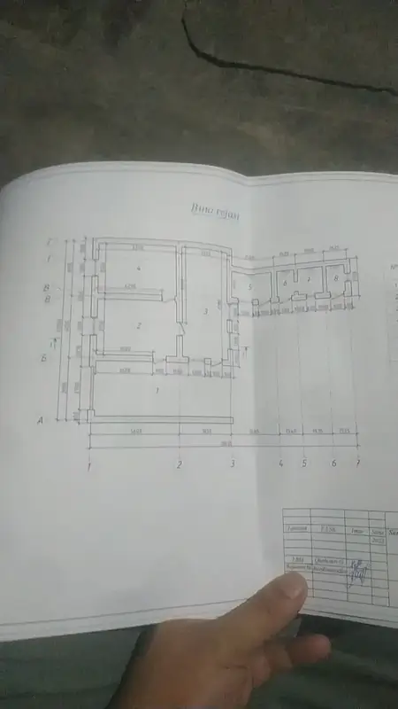 1 qavatli uy − 3500 m², 999 sot. 