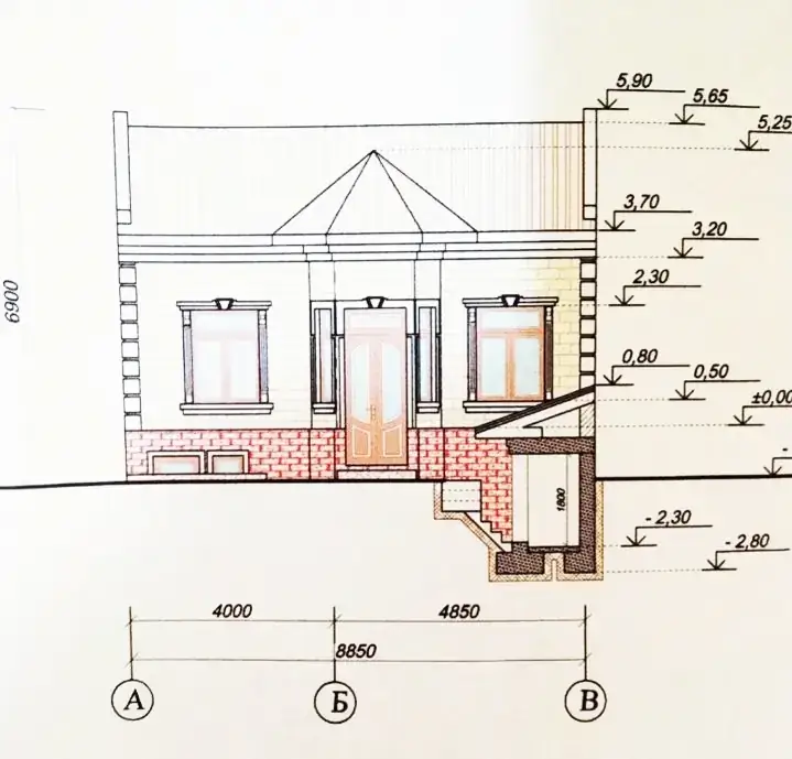 Продается 1-этажный дом − 88 м²