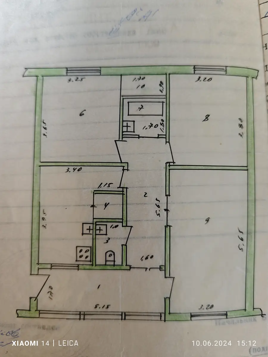 Продается 3-комнатная квартира − 77 м²