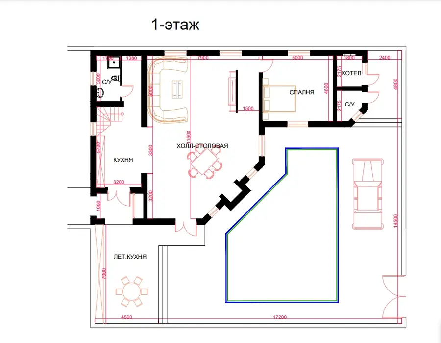 2 qavatli uy sotiladi − 257 m²