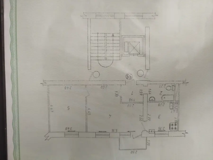 2 xonali kvartira sotiladi − 49.4 m²