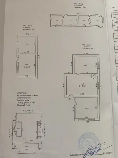 1 qavatli uy − 760 m², 7.6 sot. 