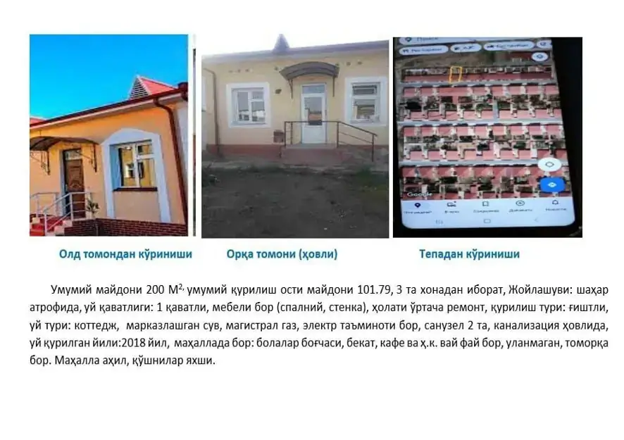 Yer uchastkasi sotiladi − 2 sot.
