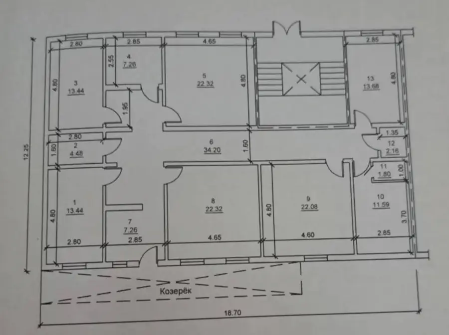 Сдается офис − 205 м²