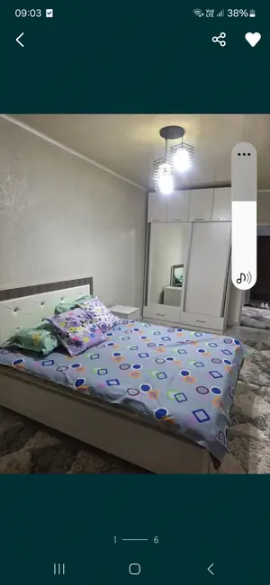 Ijaraga 2 xonali kvartira − 60 m²