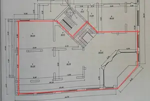 Ijaraga ofis − 792 m²