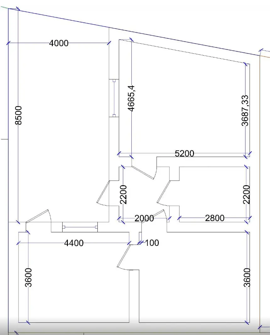 1 qavatli uy sotiladi − 87 m²
