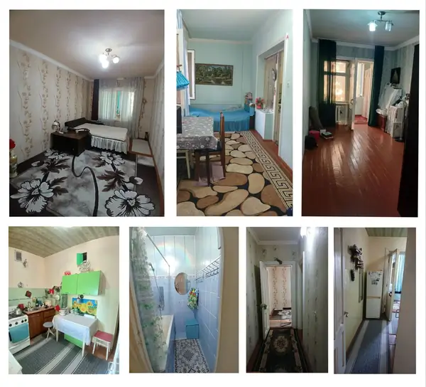 2-комнатная квартира − 62 м², 2/4 этаж
