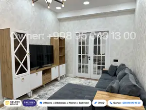 2 xonali kvartira − 70 m², 4/8 qavat