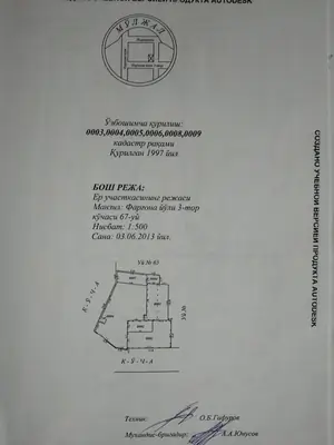 1 qavatli uy − 412 m², 4.2 sot.