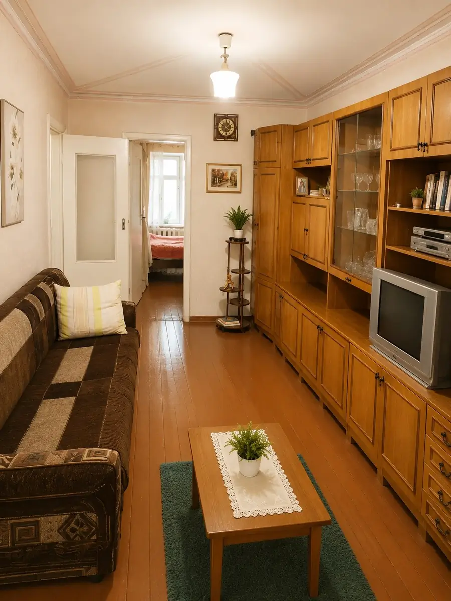 Продается 4-комнатная квартира − 80 м²
