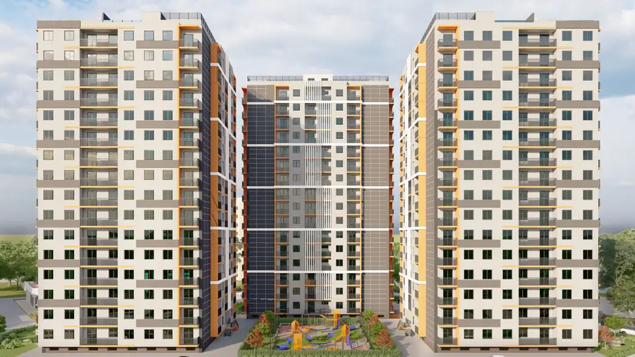 Продается 1-комнатная квартира − 43.4 м²