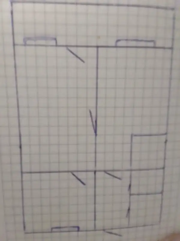 2 xonali kvartira − 52 m², 4/4 qavat