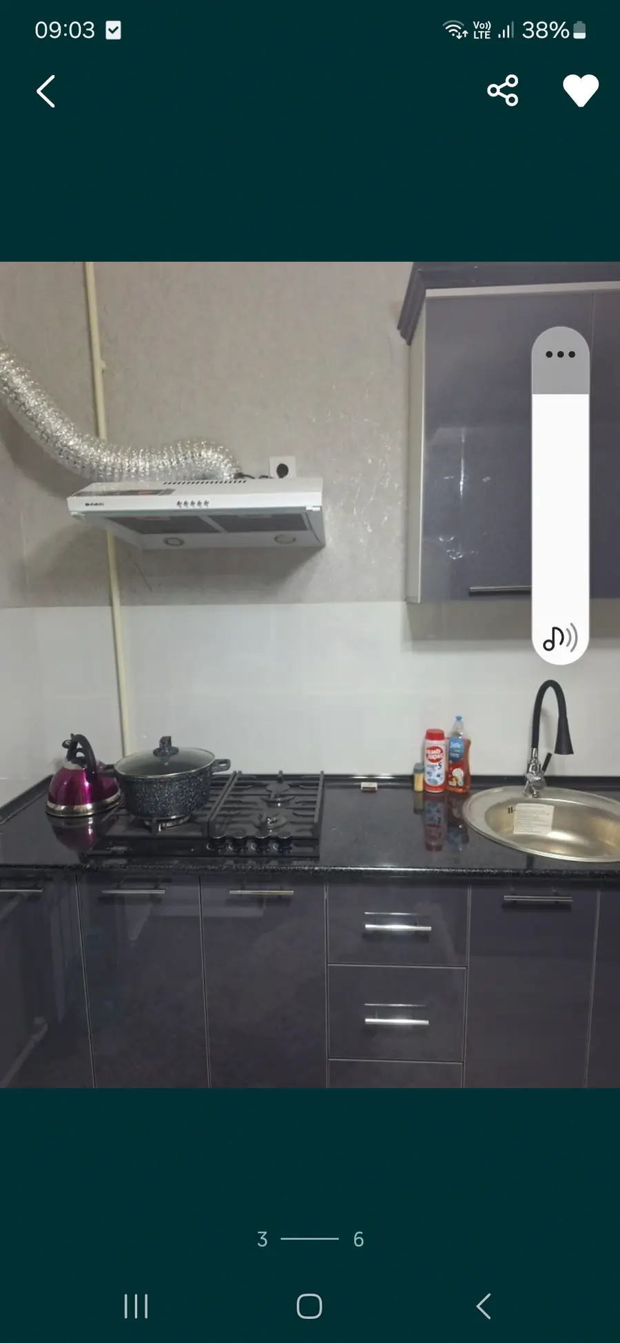 Ijaraga 2 xonali kvartira − 60 m²