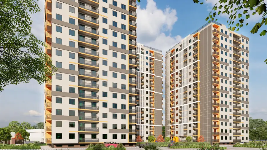 Продается 1-комнатная квартира − 43.4 м²