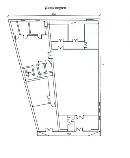 Офис − 437 м², 1/1 этаж