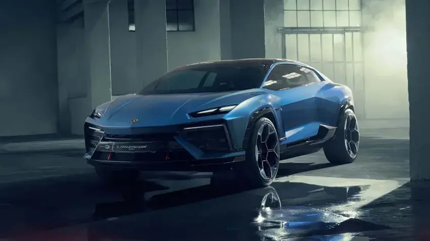 Lamborghini представила свой первый полностью электрический спорткар