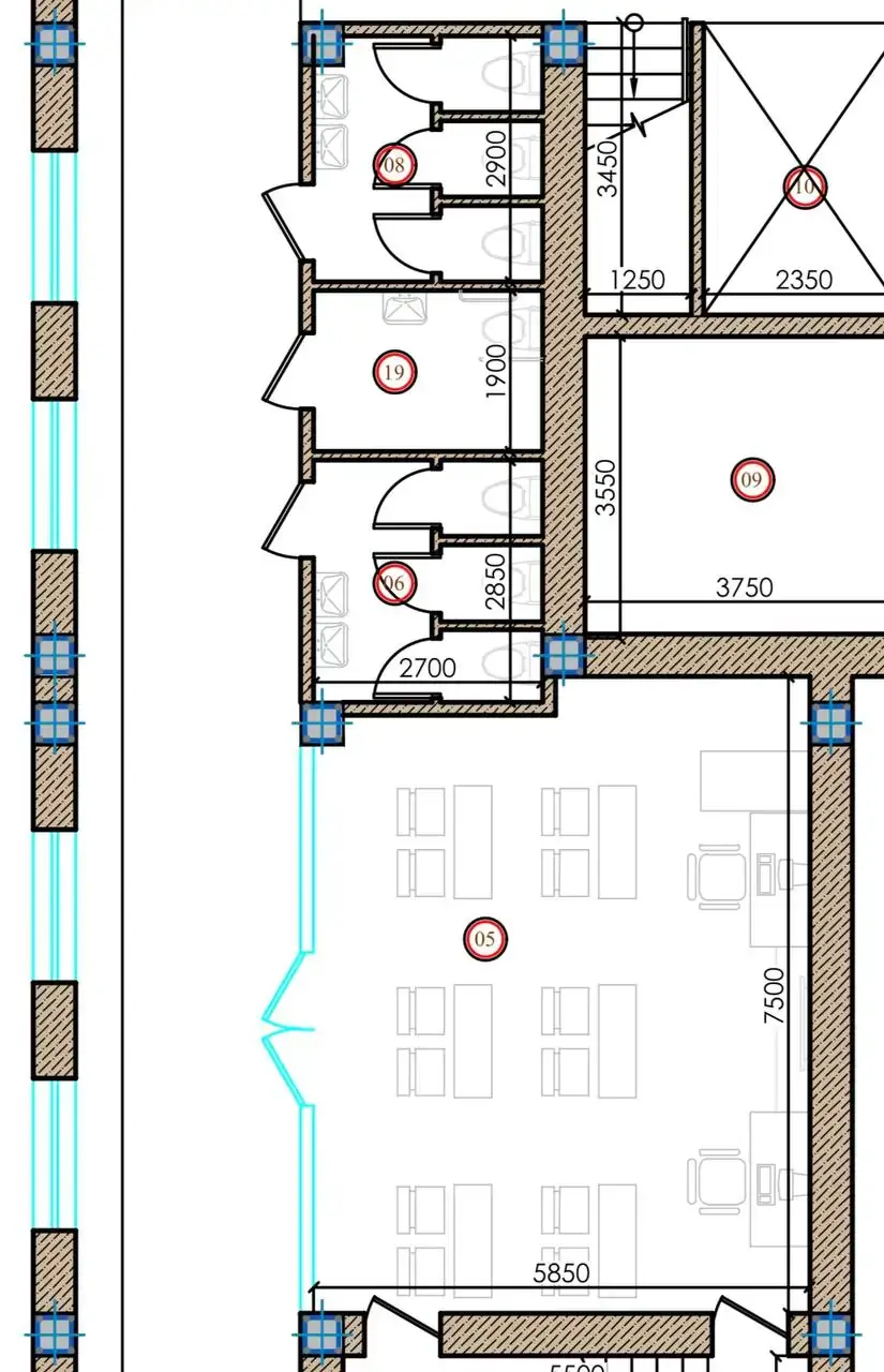 Ijaraga ofis − 48 m²