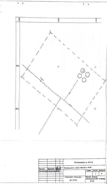 Ishlab chiqarish − 6000 m², 1/1 qavat 