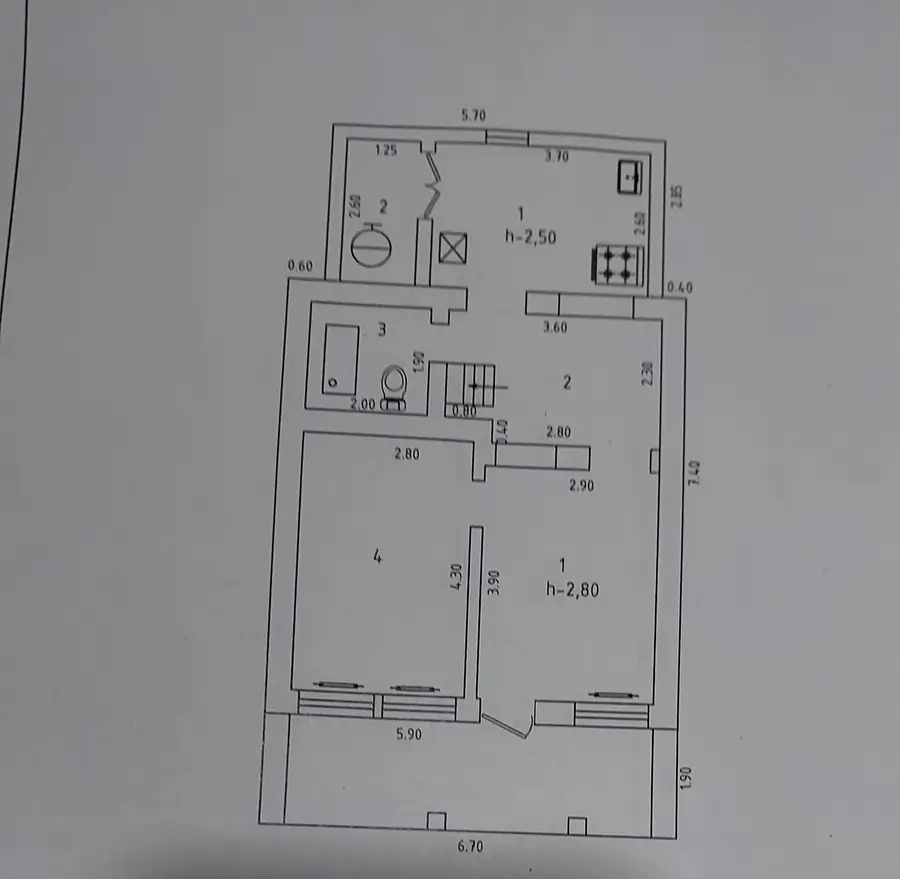 2 qavatli uy sotiladi − 98 m²