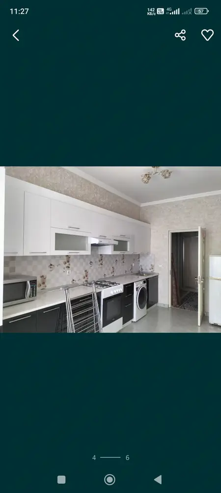 2-комнатная квартира − 64 м², 2/9 этаж