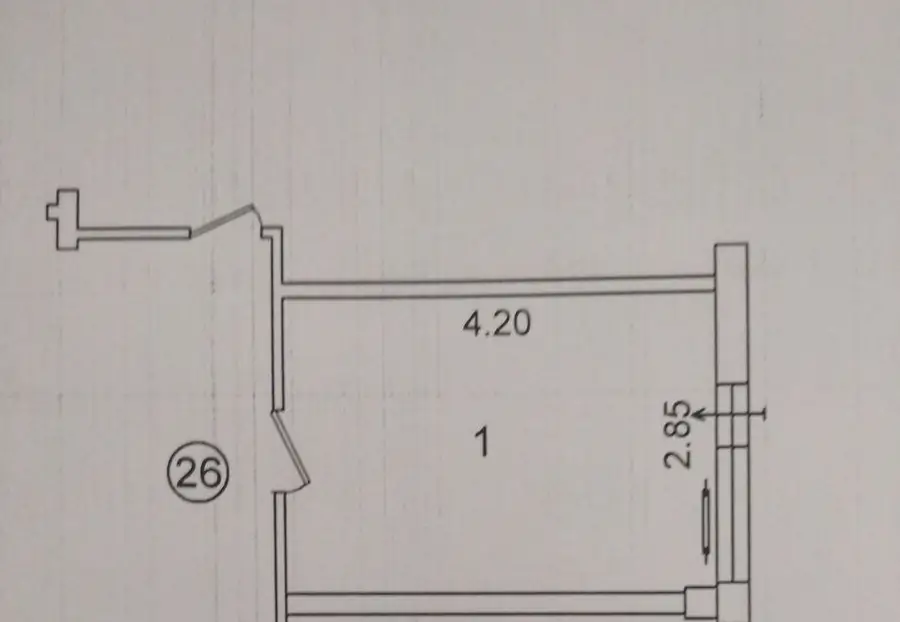 Продается 1-комнатная квартира − 11 м²