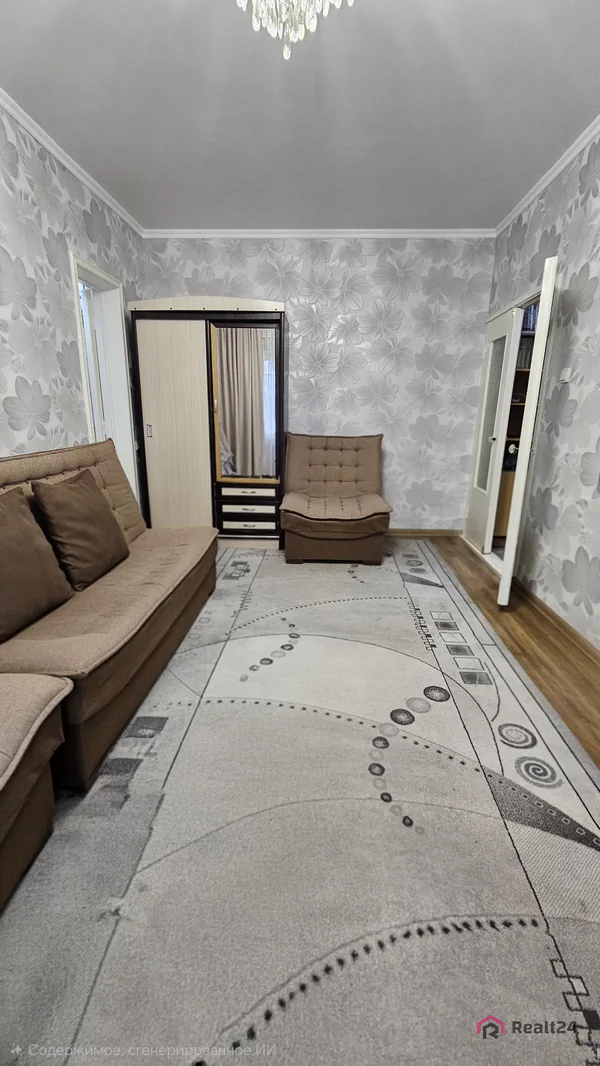 1-комнатная квартира − 39 м², 1/4 этаж