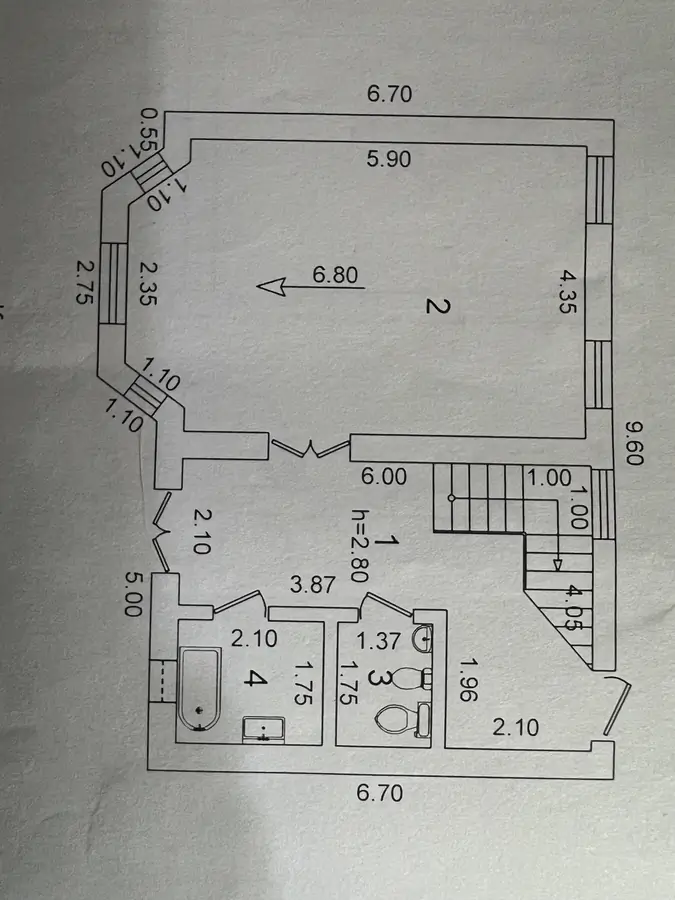 Продается 2-этажный дом − 466 м²