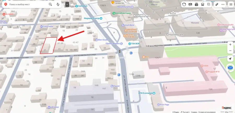 1 qavatli uy sotiladi − 876 m²