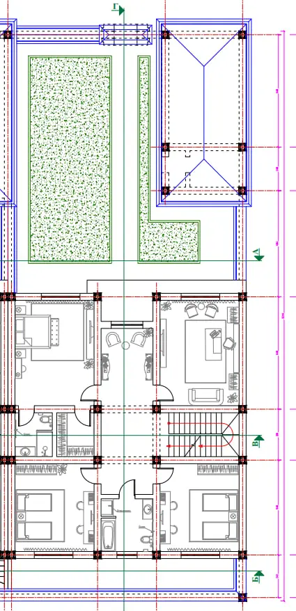 3 qavatli uy sotiladi − 500 m²