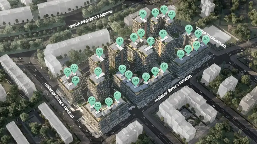 Более 5 xonali kvartira sotiladi − 150 m²