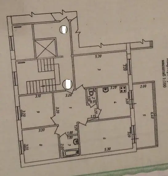 Продается 4-комнатная квартира − 100 м²