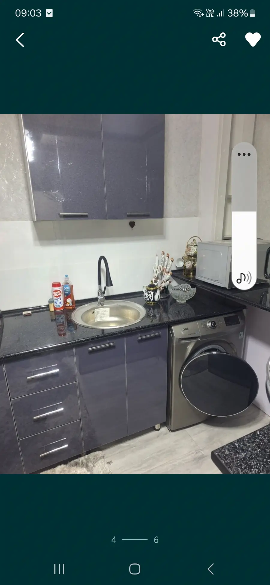 Ijaraga 2 xonali kvartira − 60 m²