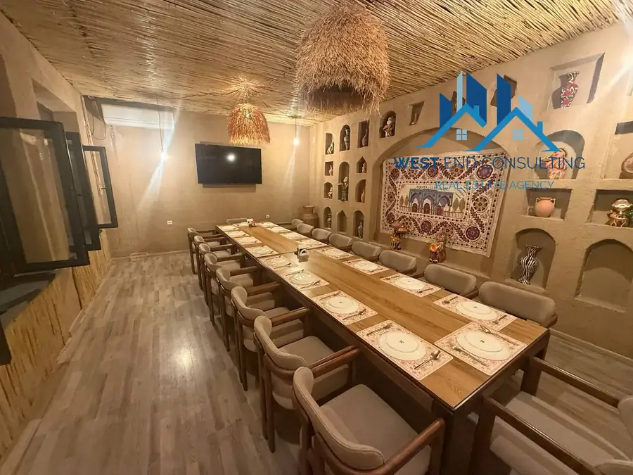 Ijaraga obshepit maydoni − 500 m²