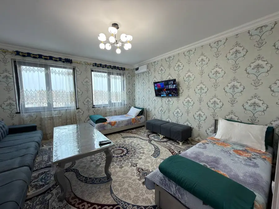 Посуточно 2-комнатная квартира − 70 м²