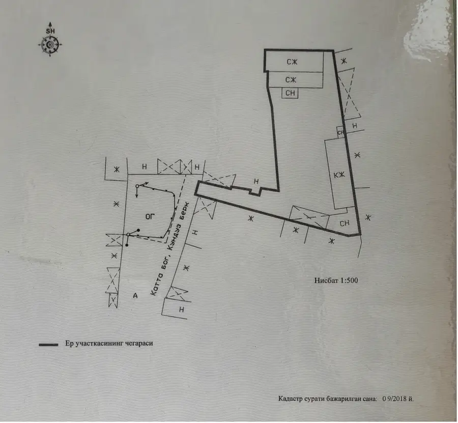 1 qavatli uy sotiladi − 180 m²