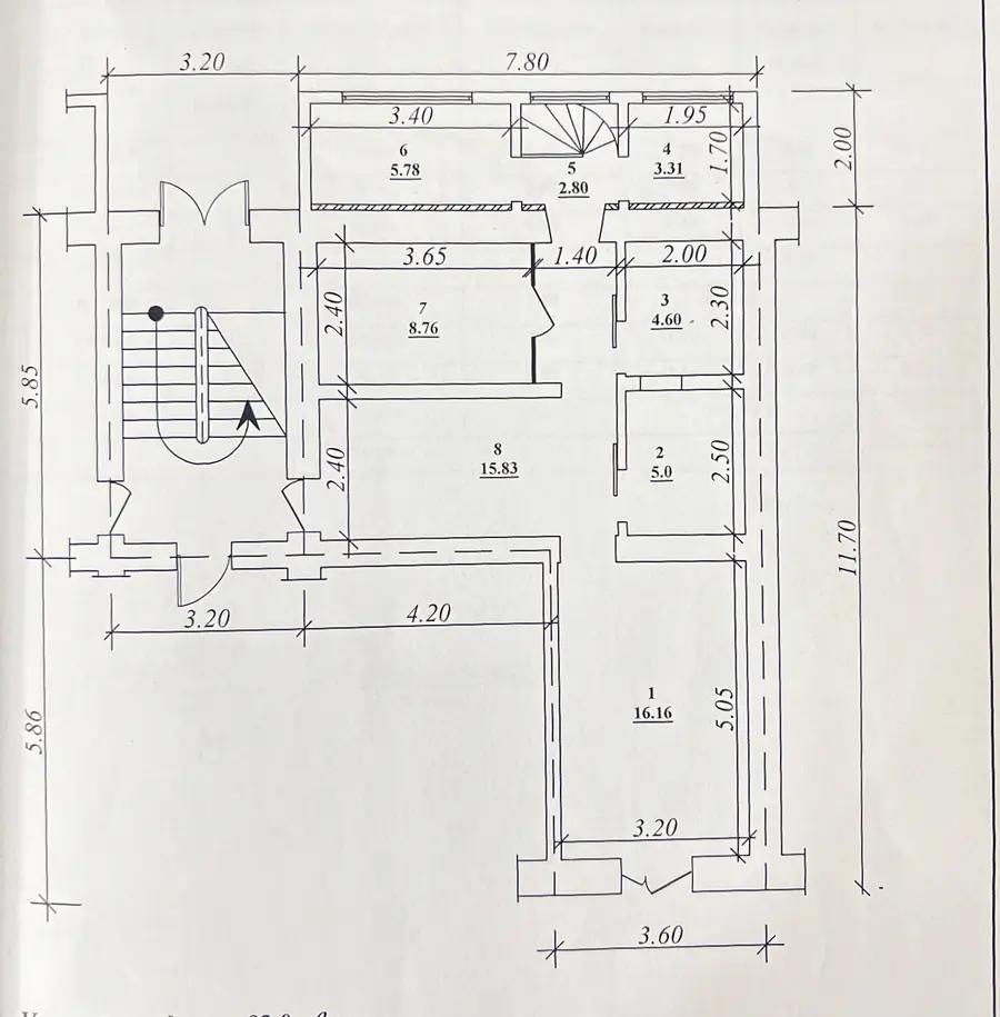 Ijaraga ofis − 83 m²