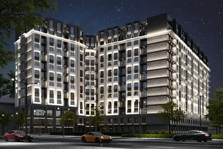 2-комнатная квартира − 54.3 м², 2/13 этаж