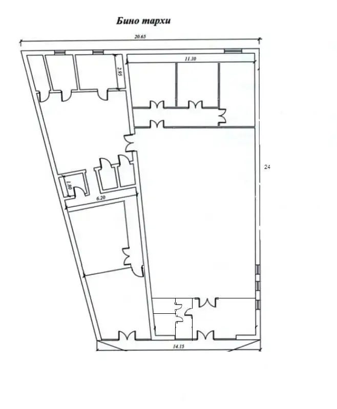 Ijaraga obshepit maydoni − 437 m² 