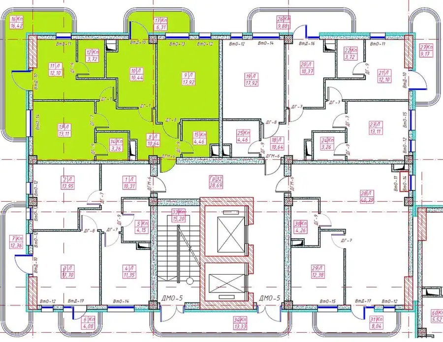 Продается 3-комнатная квартира − 83 м²