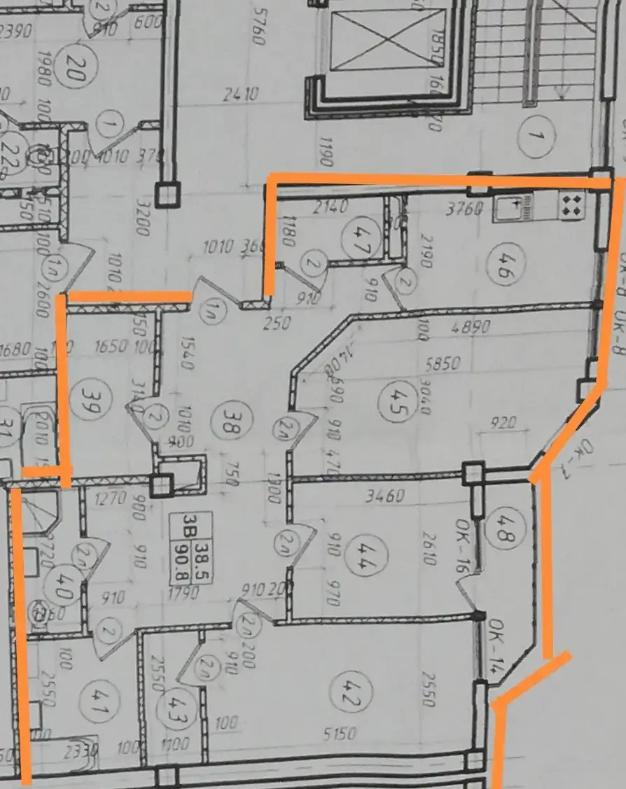 Продается 3-комнатная квартира − 87.2 м²