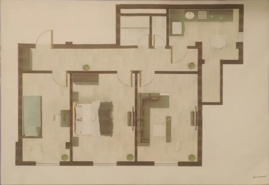 3 xonali kvartira sotiladi − 83 m²