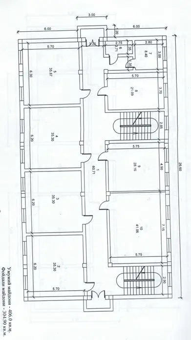 Ijaraga ofis − 1060 m²