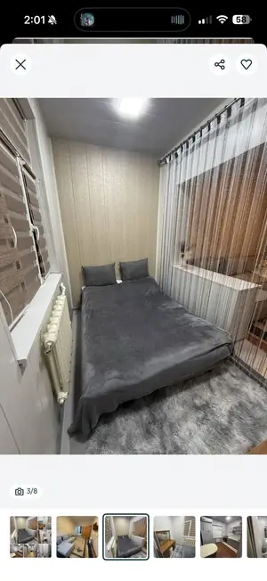 1 xonali kvartira − 40 m², 2/9 qavat